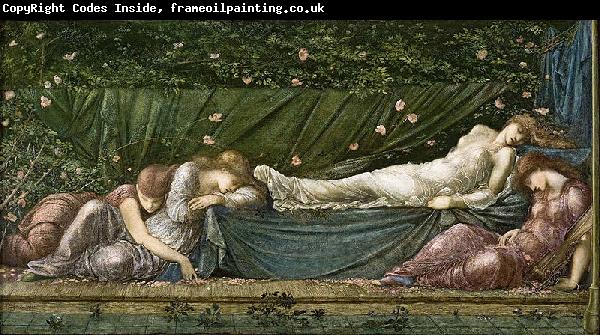 Edward Burne-Jones The Sleeping Beauty from the small Briar Rose series
